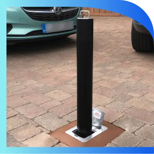 Black Bollard